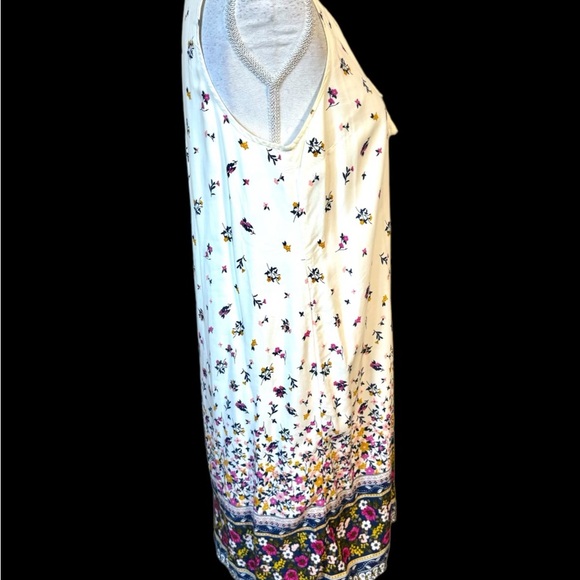 * ❤️OLD NAVY  SPRING/SUMMER FLORAL PRINT SLEEVELESS DRESS   XSMALL - Picture 4 of 8